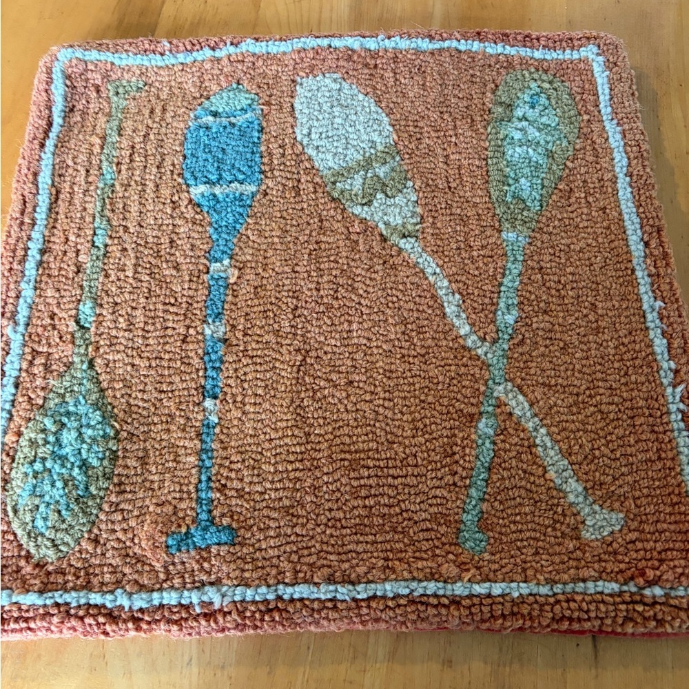 Chandler Four Corners Inc. “Paddle Paddle” Laura Megroz 2006 pillow cover